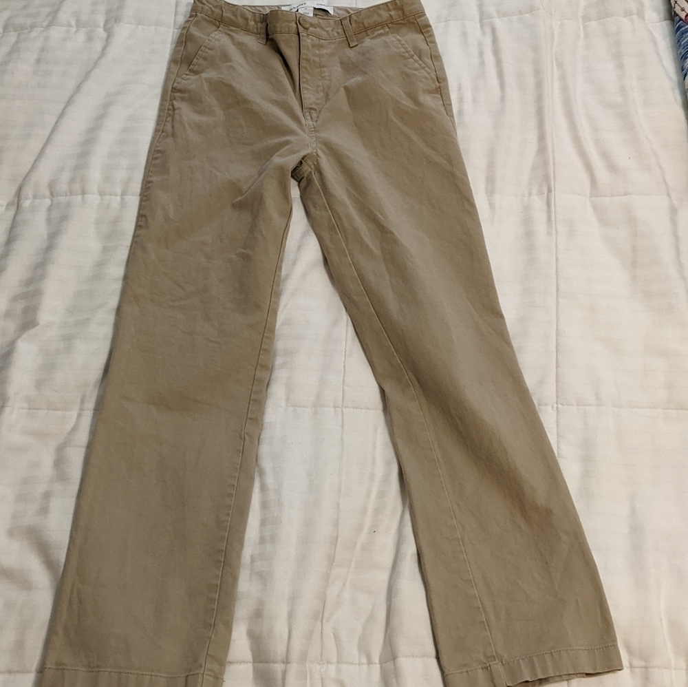 𝅺old Navy flat front straight leg pants size 12